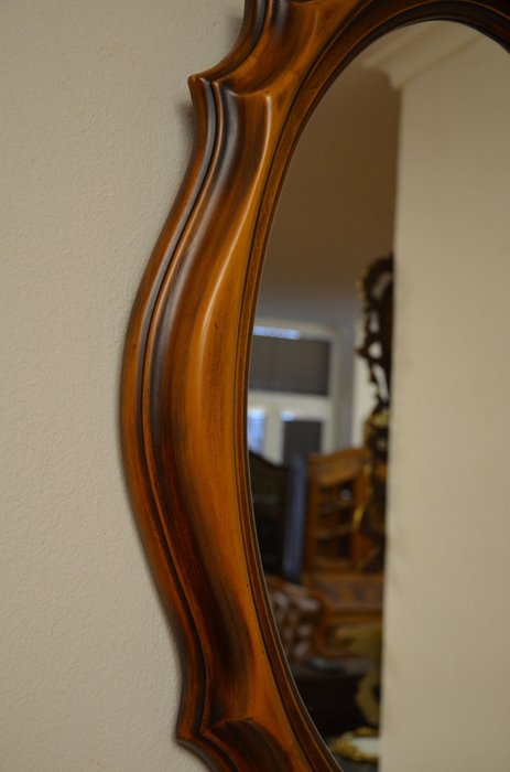 Zrkadlo, drevený rám