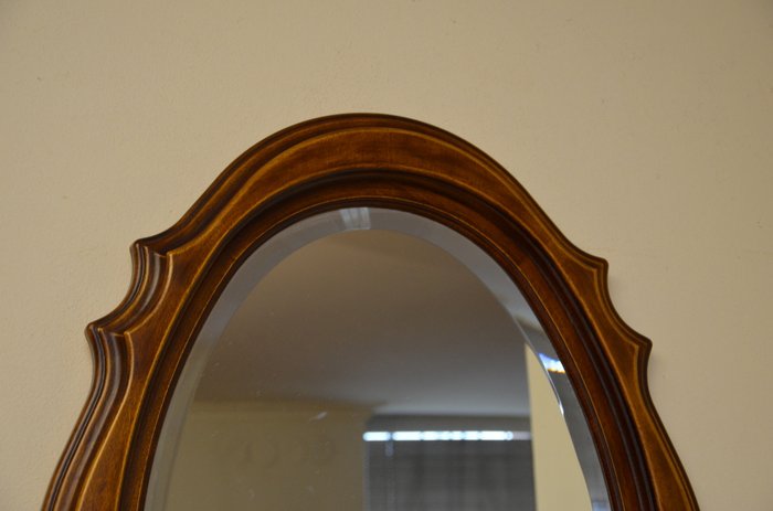 Zrkadlo, drevený rám