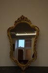 Zrcadlo, dřevěný rám